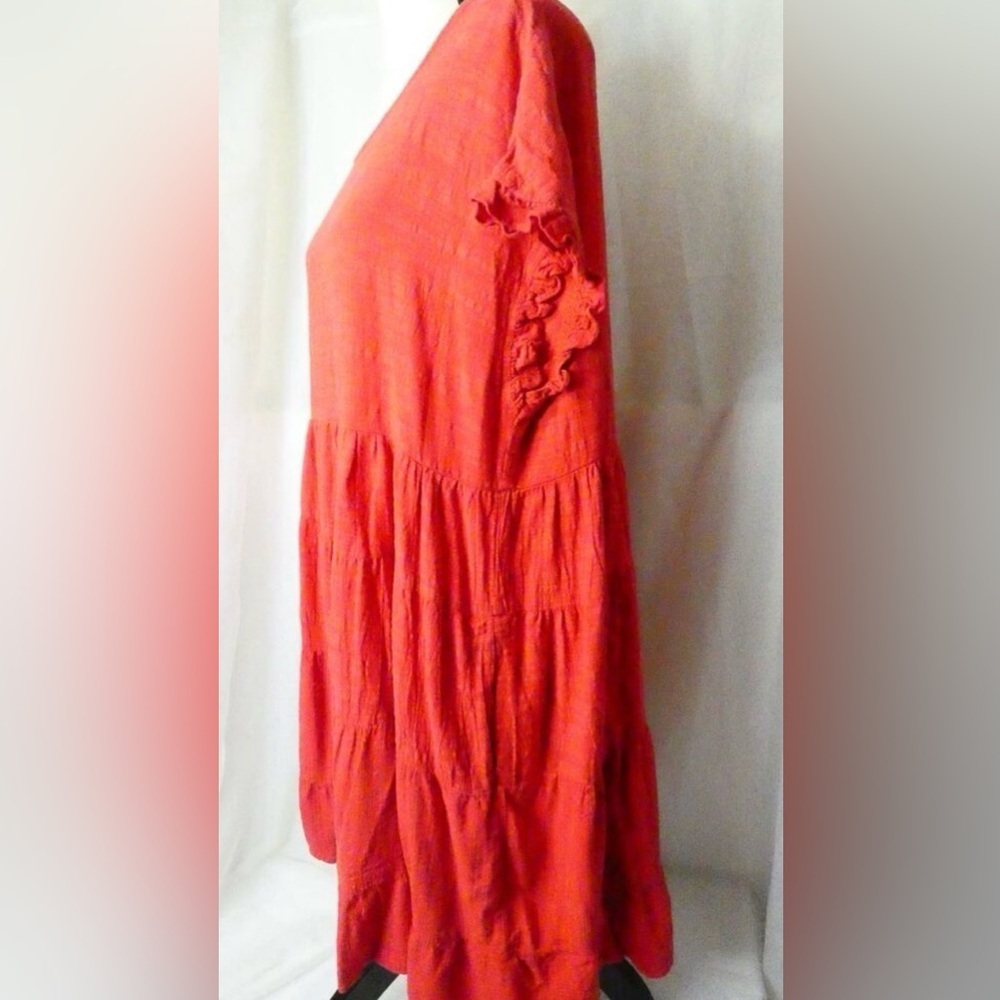 A Beautiful Soul Women's Dress 2X Peasant Lightweight Pockets - Picture 3 of 7